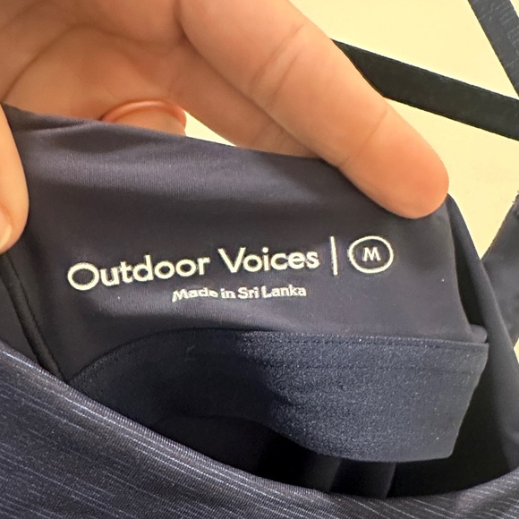 Outdoor Voices Navy Blue Mini Dress - Picture 2 of 8